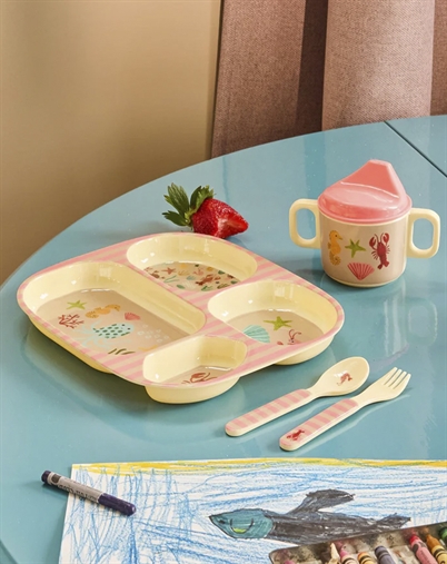 Melamine 2 Handle Baby Cup wit